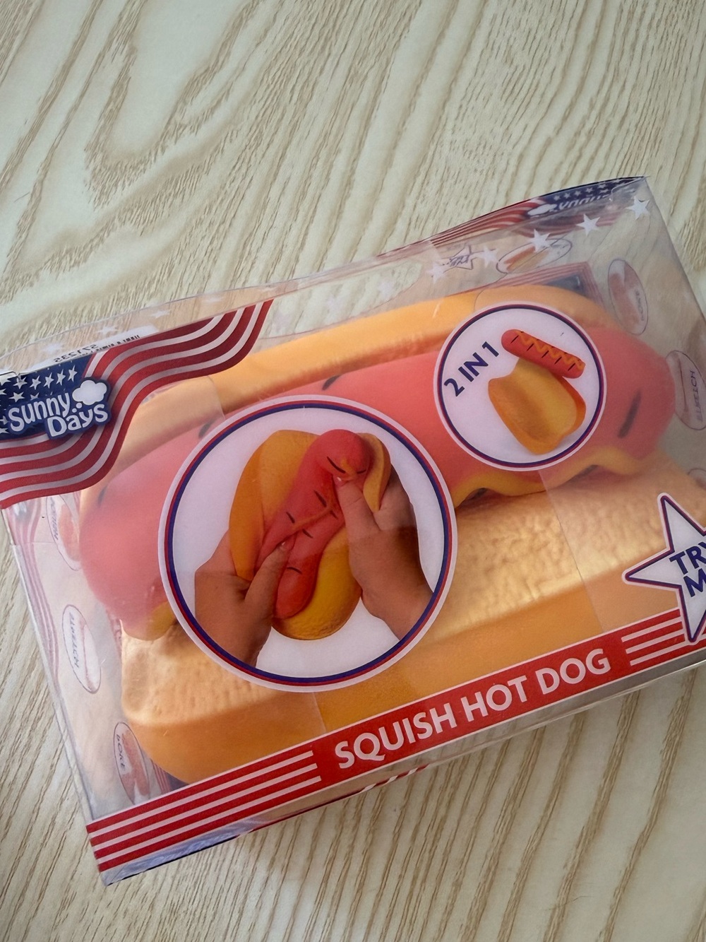 Sunny Foods- Squish(y) Hot Dog- 2 Piece